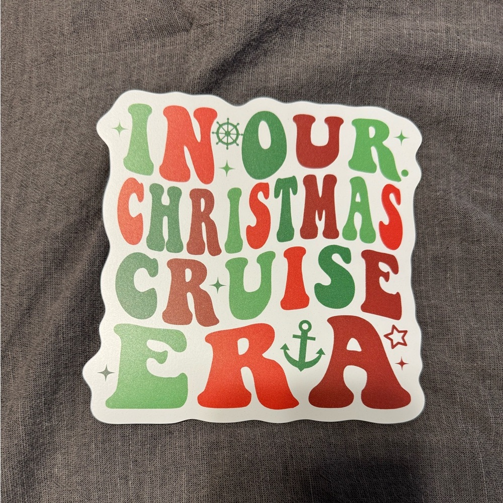 Christmas Cruise Era Magnet